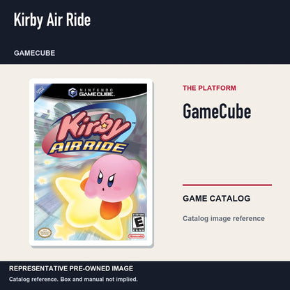 Representative pre-owned Kirby Air Ride (GameCube), platform product layout.