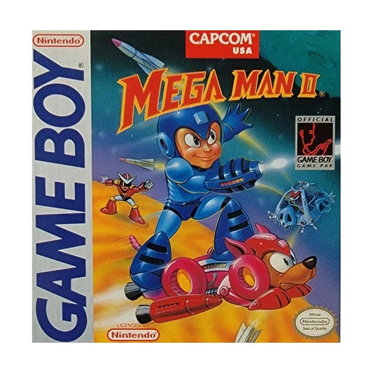 Representative pre-owned Mega Man 2 (Game Boy), white product reference.