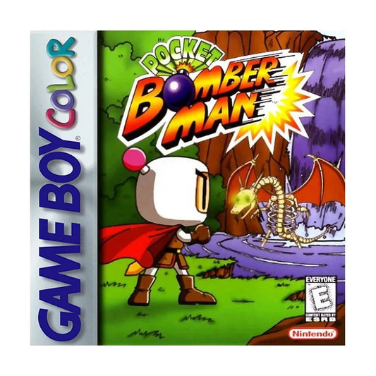 Representative pre-owned Bomberman Pocket (Game Boy Color), white product reference.