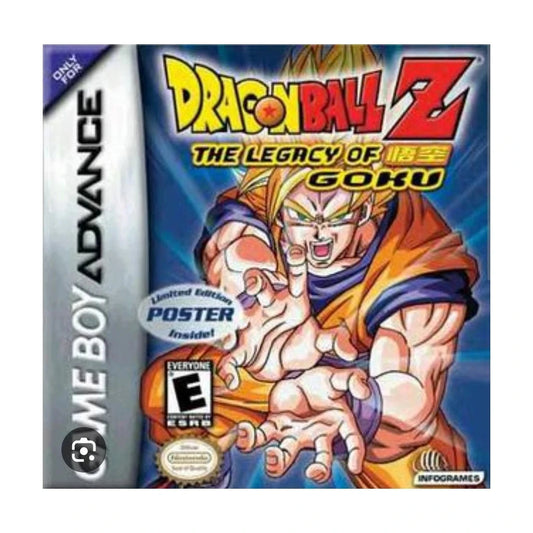 Representative pre-owned Dragon Ball Z Legacy of Goku (Game Boy Advance), white product reference.