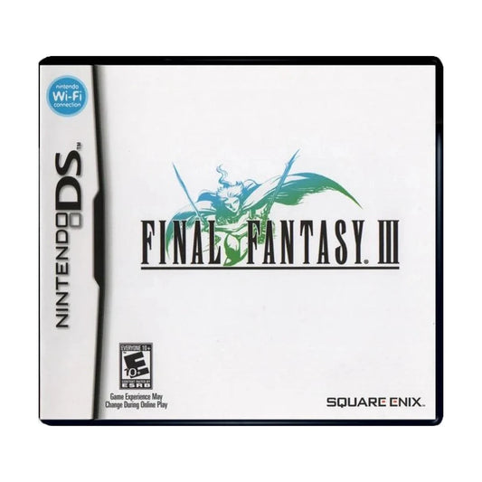 Representative pre-owned Final Fantasy III (Nintendo DS), white product reference.