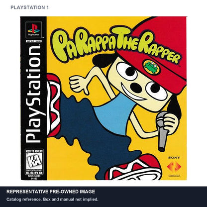 Representative pre-owned PaRappa the Rapper (PlayStation 1), white product reference.
