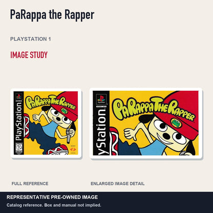 Representative pre-owned PaRappa the Rapper (PlayStation 1), full image and detail.