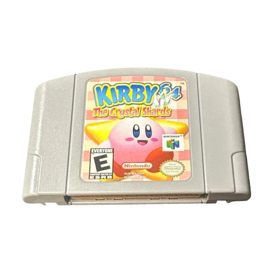Representative pre-owned Kirby 64: The Crystal Shards (Nintendo 64), white product reference.