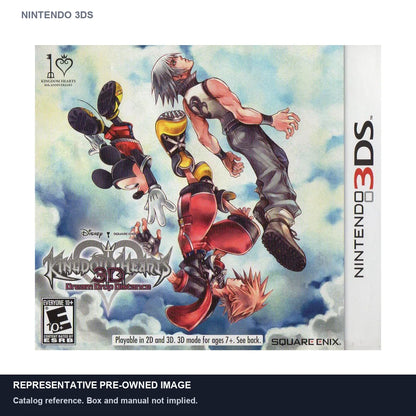 Representative pre-owned Kingdom Hearts 3D Dream Drop Distance (Nintendo 3DS), white product reference.