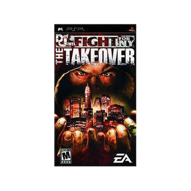 Representative pre-owned Def Jam Fight for NY The Takeover (PSP), white product reference.