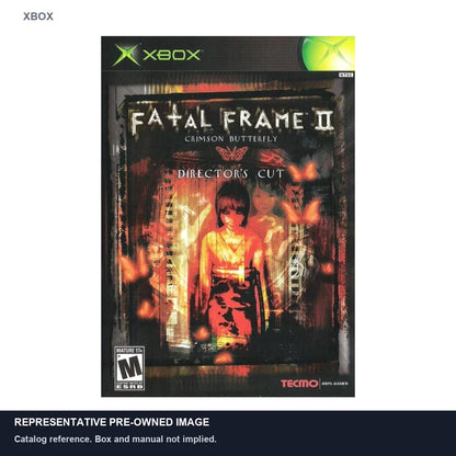 Representative pre-owned Fatal Frame 2: Crimson Butterfly (Xbox), white product reference.