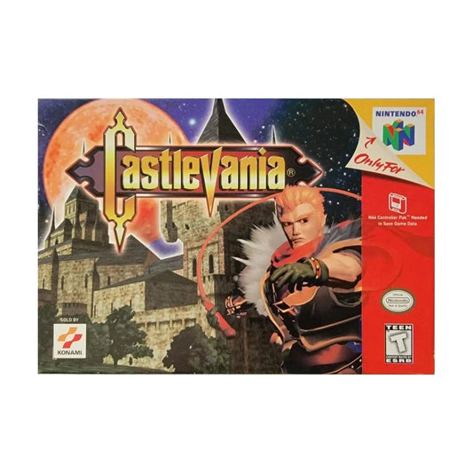 Representative pre-owned Castlevania (Nintendo 64), white product reference.