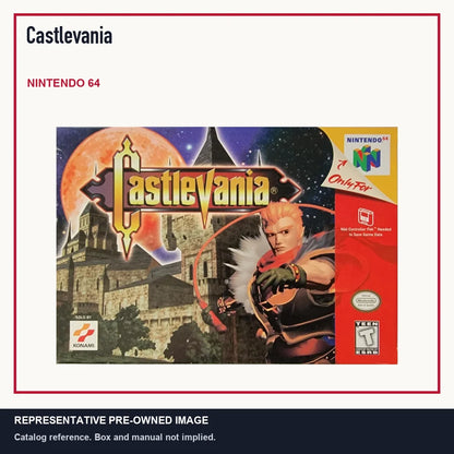 Representative pre-owned Castlevania (Nintendo 64), minimal product layout.