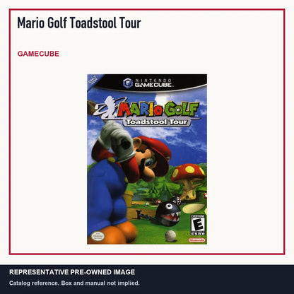 Representative pre-owned Mario Golf Toadstool Tour (GameCube), minimal product layout.