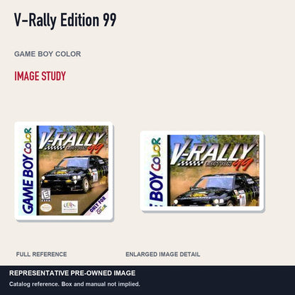 Representative pre-owned V-Rally Edition 99 (Game Boy Color), full image and detail.