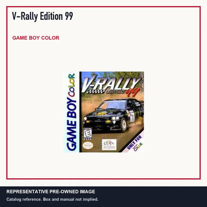 Representative pre-owned V-Rally Edition 99 (Game Boy Color), minimal product layout.