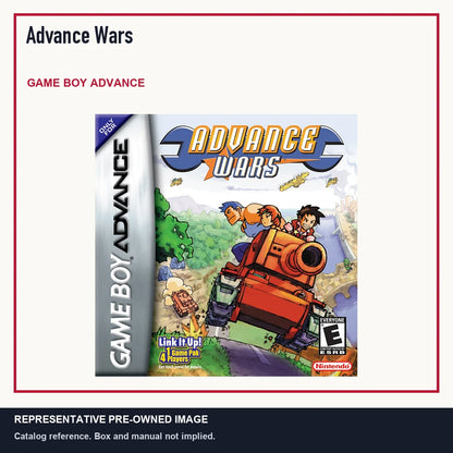 Representative pre-owned Advance Wars (Game Boy Advance), minimal product layout.