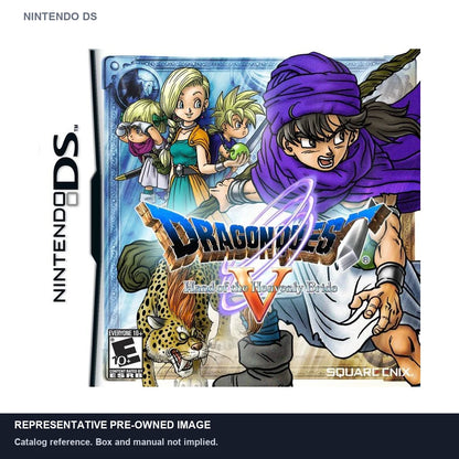 Representative pre-owned Dragon Quest V Hand of the Heavenly Bride (Nintendo DS), white product reference.