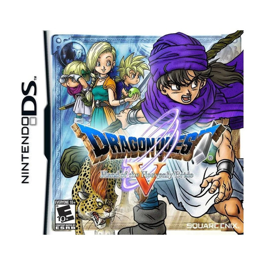 Representative pre-owned Dragon Quest V Hand of the Heavenly Bride (Nintendo DS), white product reference.
