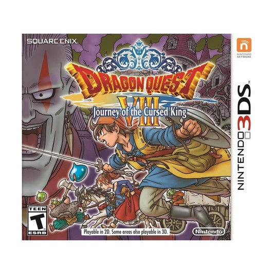 Representative pre-owned Dragon Quest VIII: Journey of the Cursed King (Nintendo 3DS), white product reference.