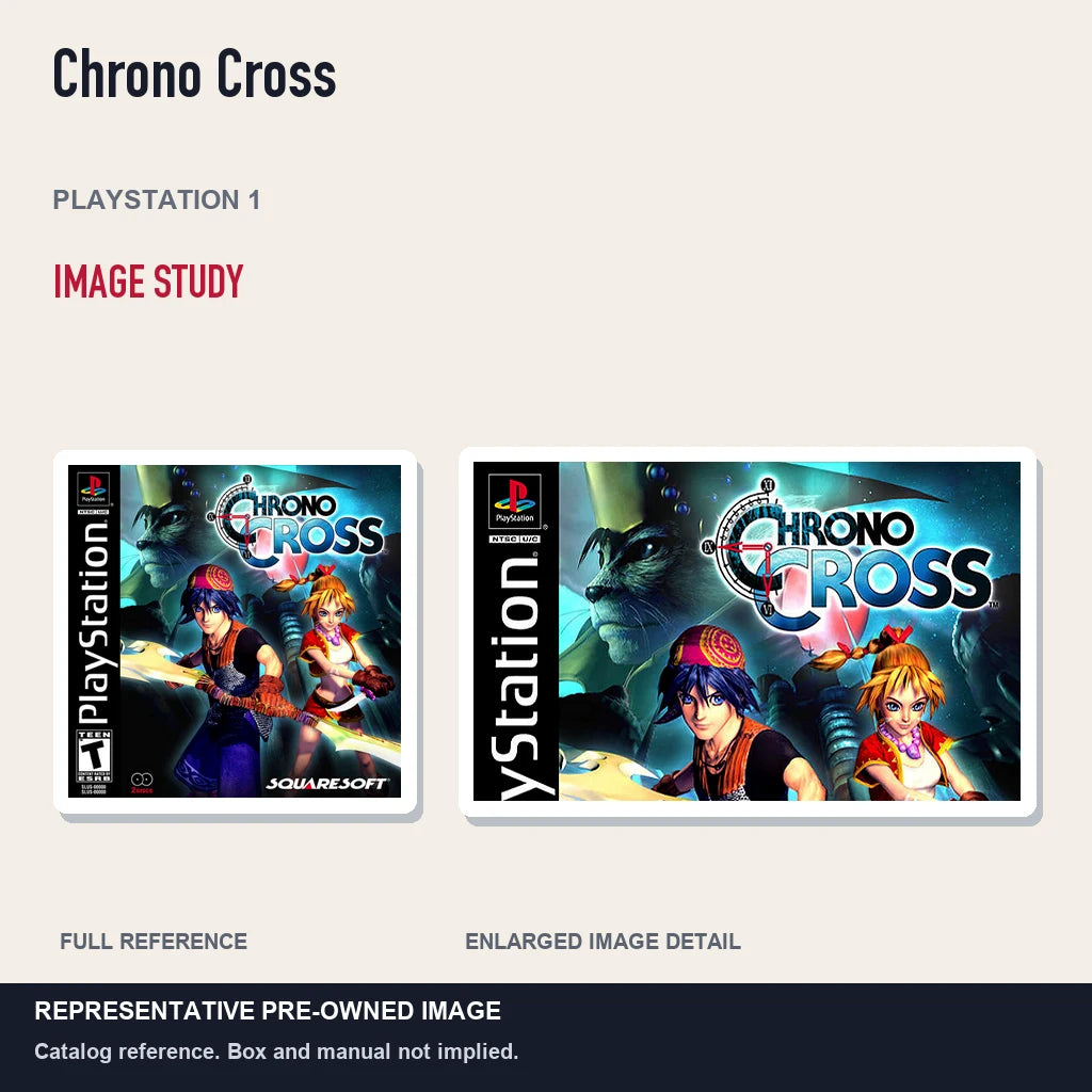 Representative pre-owned Chrono Cross (PlayStation 1), full image and detail.