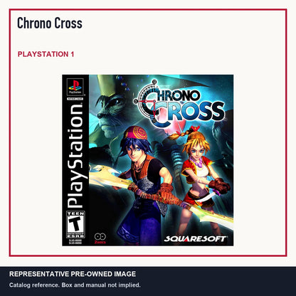 Representative pre-owned Chrono Cross (PlayStation 1), minimal product layout.