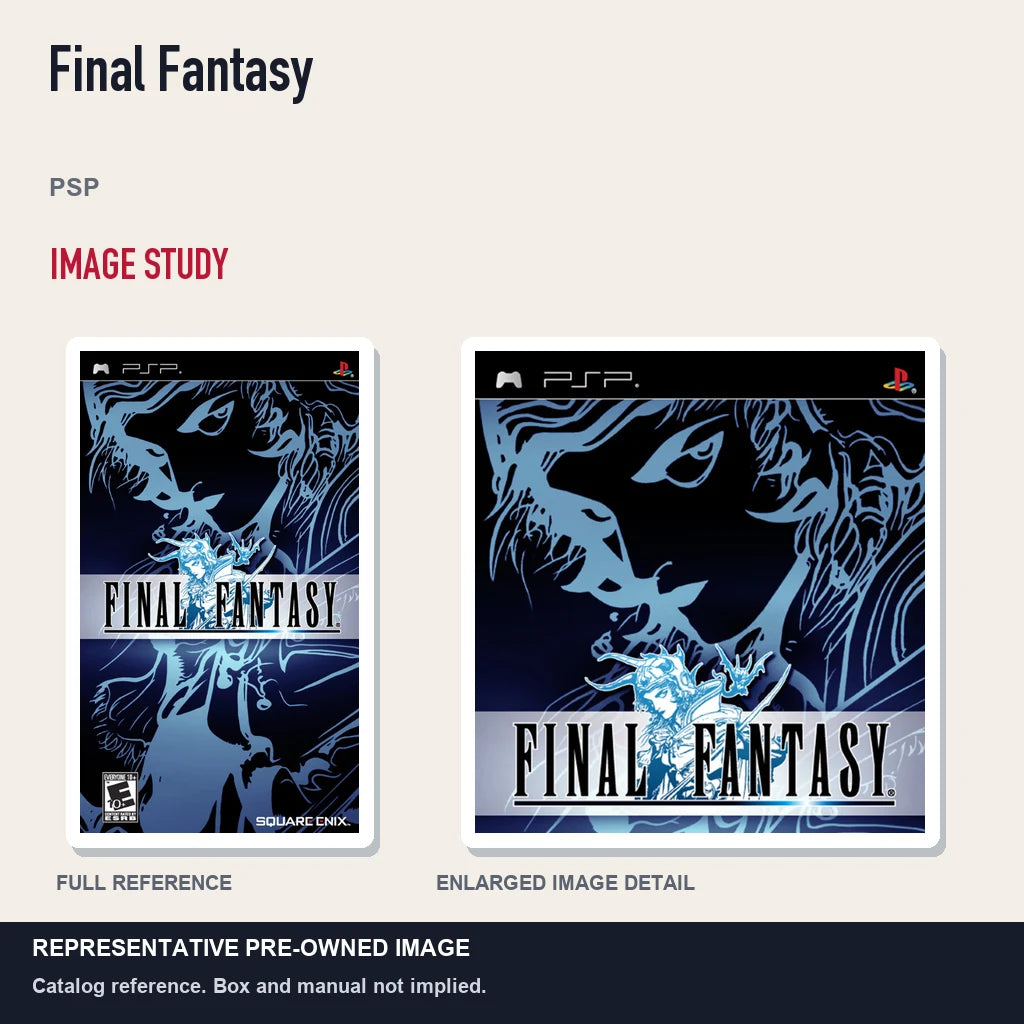 Representative pre-owned Final Fantasy (PSP), full image and detail.
