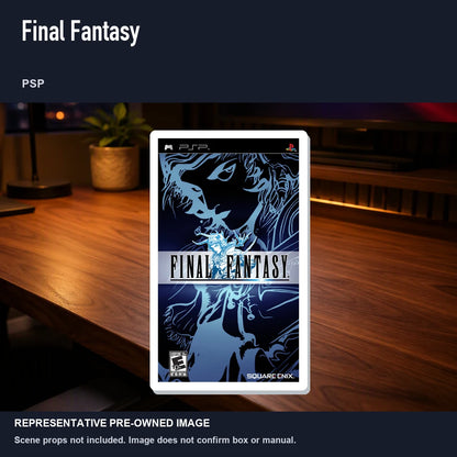 Representative pre-owned Final Fantasy (PSP), product image in a styled desk scene.