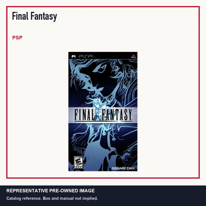 Representative pre-owned Final Fantasy (PSP), minimal product layout.