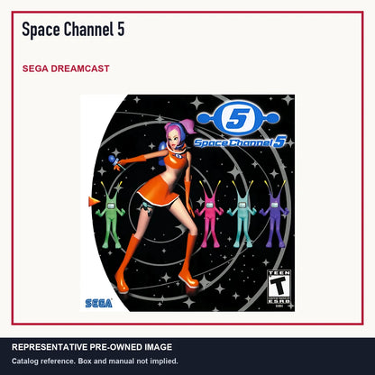 Representative pre-owned Space Channel 5 (Sega Dreamcast), minimal product layout.