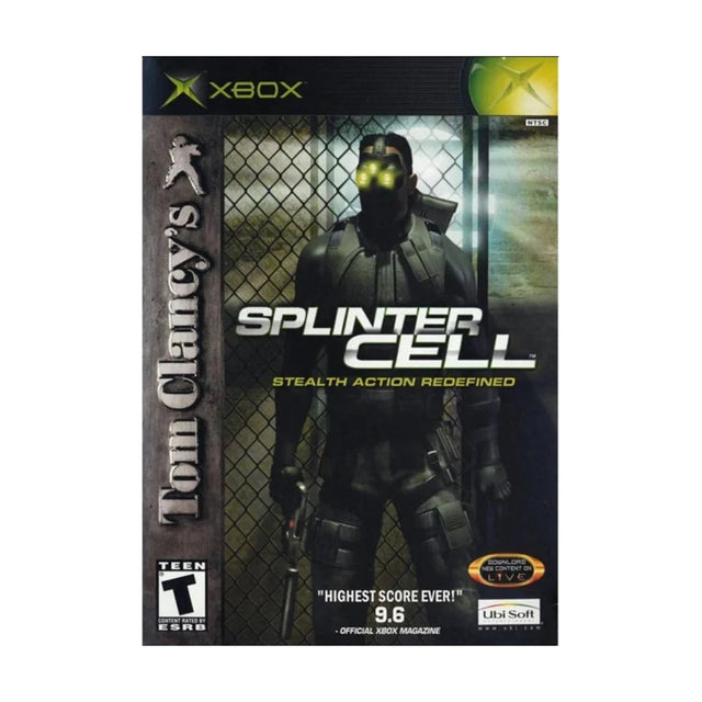 Representative pre-owned Splinter Cell (Xbox), white product reference.