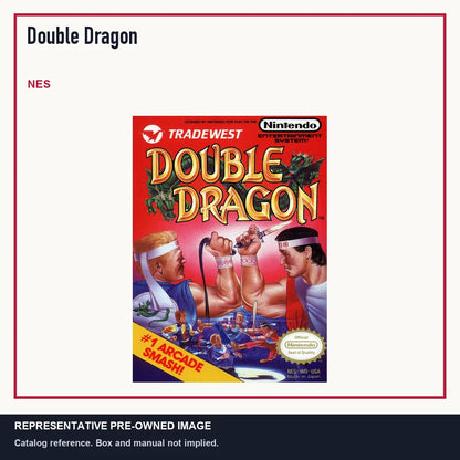 Representative pre-owned Double Dragon (NES), minimal product layout.
