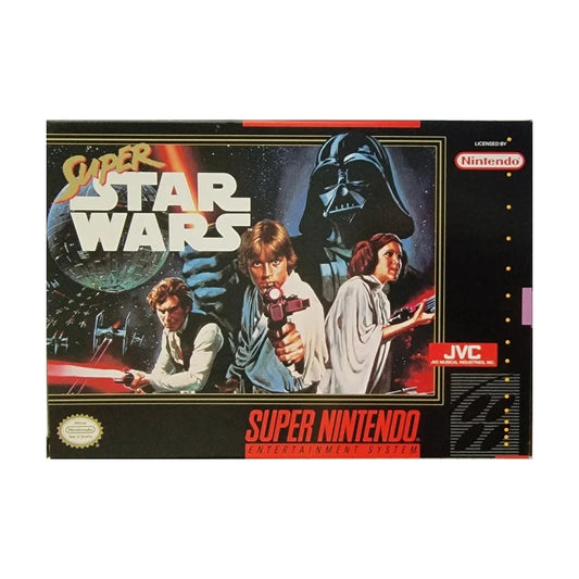 Representative pre-owned Super Star Wars (Super Nintendo), white product reference.