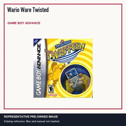 Representative pre-owned Wario Ware Twisted (Game Boy Advance), minimal product layout.