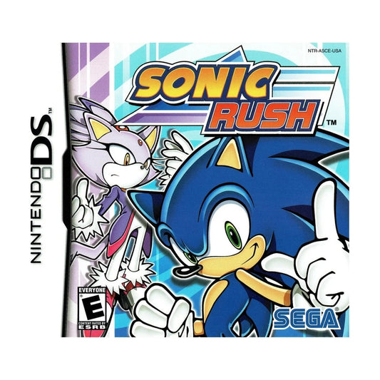 Representative pre-owned Sonic Rush (Nintendo DS), white product reference.