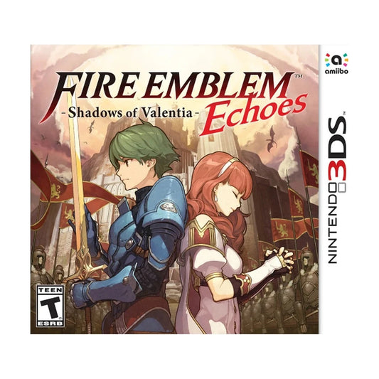 Representative pre-owned Fire Emblem Echoes: Shadows of Valentia (Nintendo 3DS), white product reference.