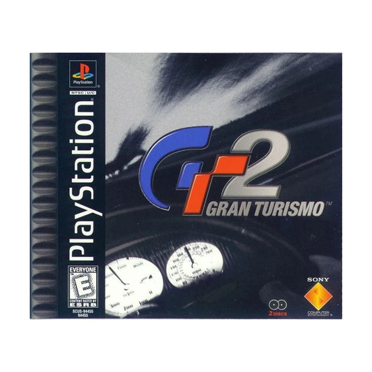 Representative pre-owned Gran Turismo 2 (PlayStation 1), white product reference.