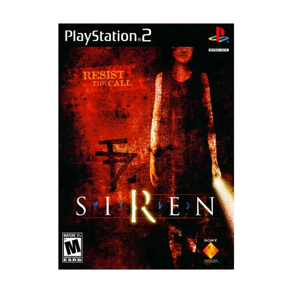 Representative pre-owned Siren (PlayStation 2), white product reference.
