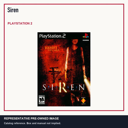Representative pre-owned Siren (PlayStation 2), minimal product layout.