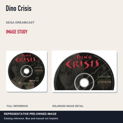 Representative pre-owned Dino Crisis (Sega Dreamcast), full image and detail.