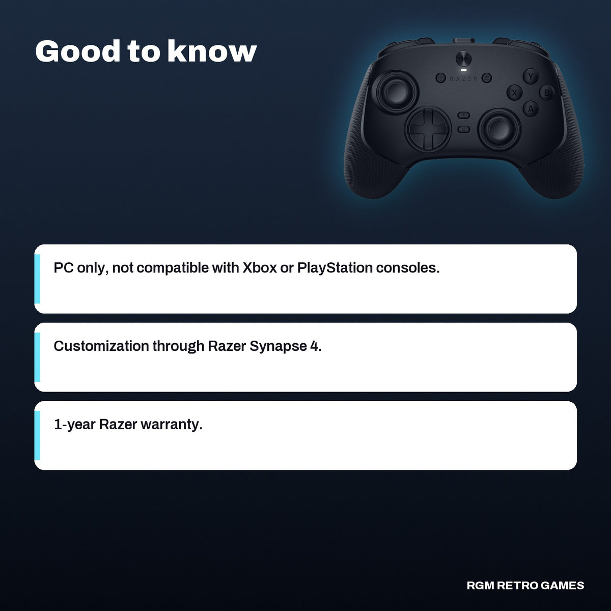Razer Wolverine V3 Pro 8K PC Wireless Esports Controller - Black, good to know before you buy