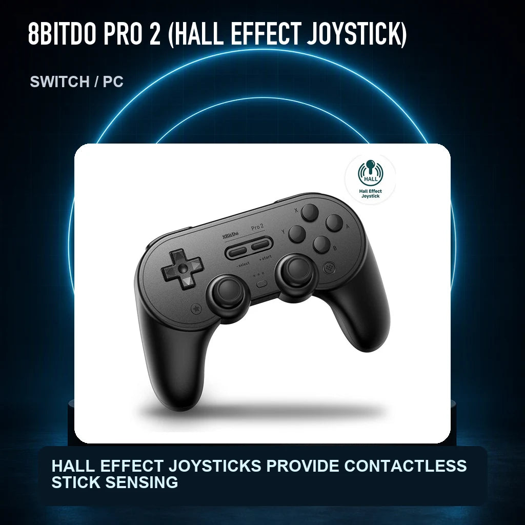 8BitDo Pro 2 (Hall Effect Joystick) feature presentation