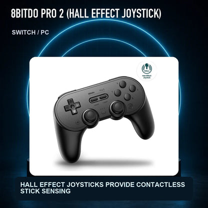 8BitDo Pro 2 (Hall Effect Joystick) feature presentation