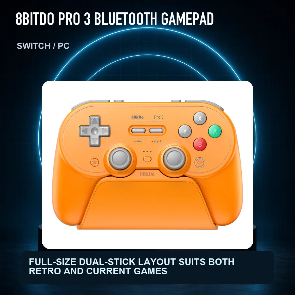 8BitDo Pro 3 Bluetooth Gamepad feature presentation