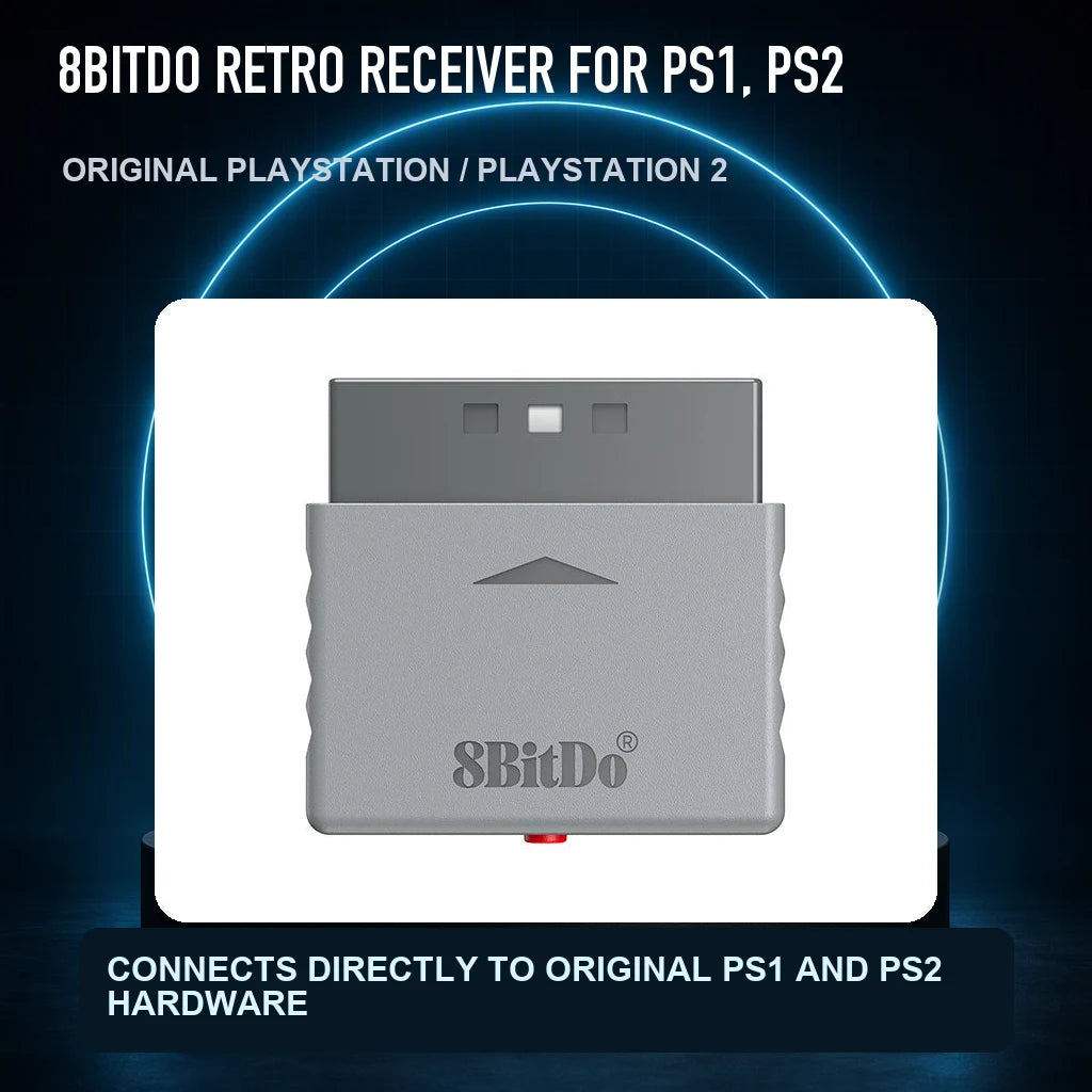 8BitDo Retro Receiver for PS1, PS2 feature presentation