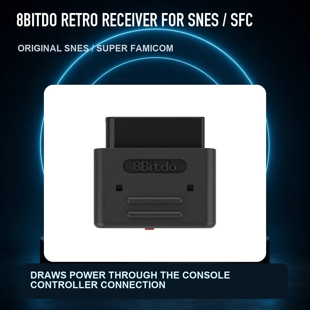 8BitDo Retro Receiver for SNES / SFC feature presentation
