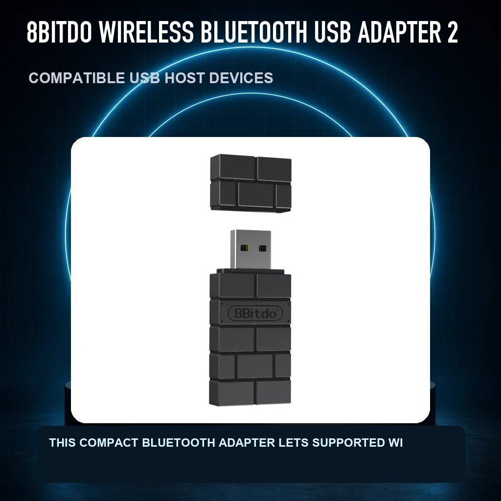 8BitDo Wireless Bluetooth USB Adapter 2 feature presentation