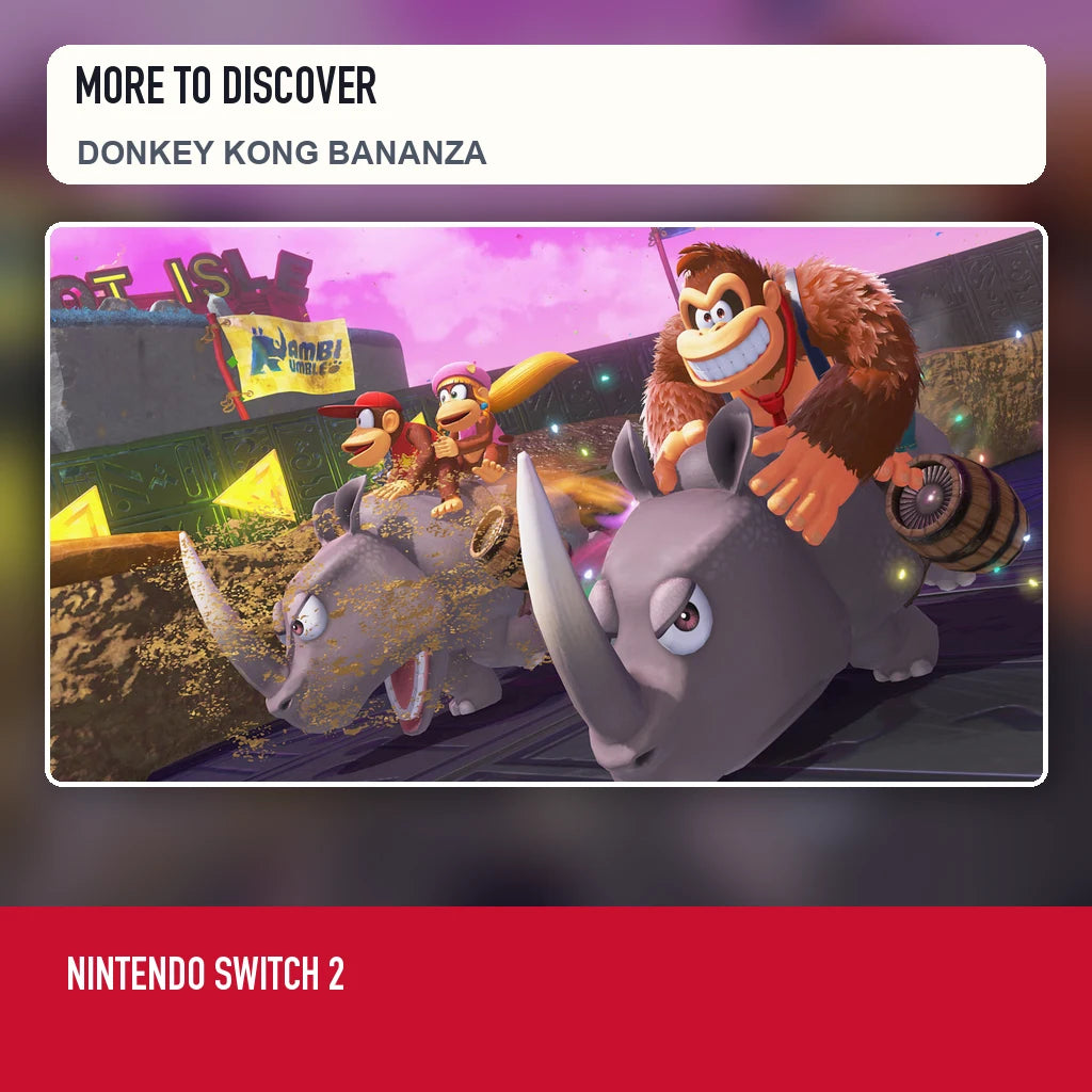 Another scene from Donkey Kong Bananza for Nintendo Switch 2