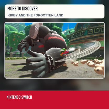 Another scene from Kirby and the Forgotten Land for Nintendo Switch