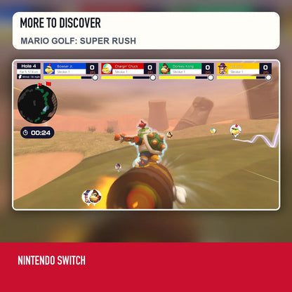 Another scene from Mario Golf: Super Rush for Nintendo Switch