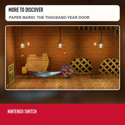 Another scene from Paper Mario: The Thousand-Year Door for Nintendo Switch
