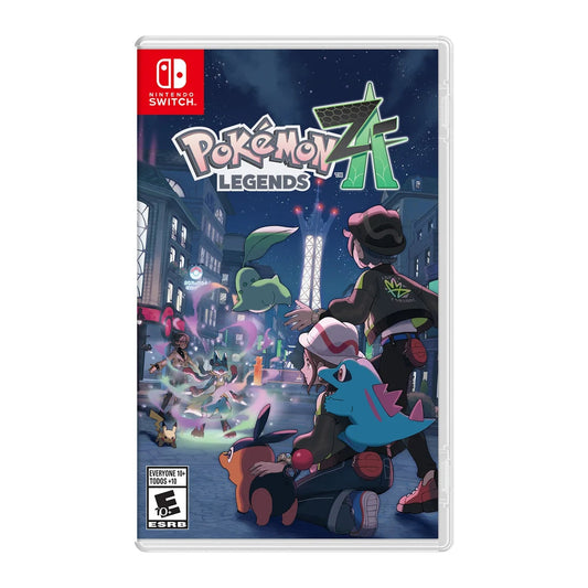 Pokémon Legends: Z-A physical Nintendo game cover on a white background