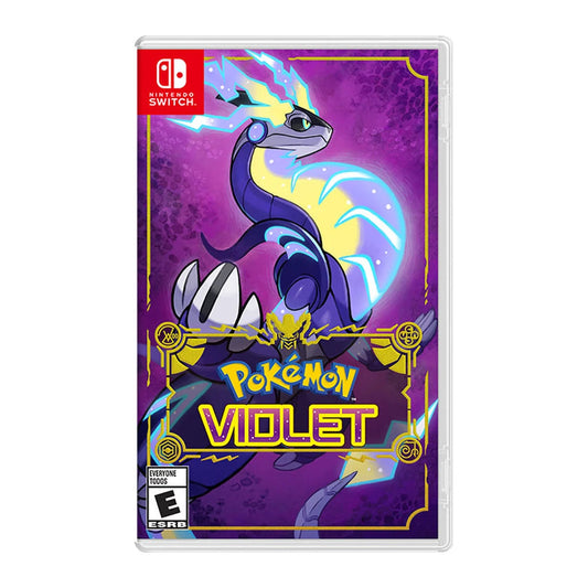 Pokémon Violet physical Nintendo game cover on a white background