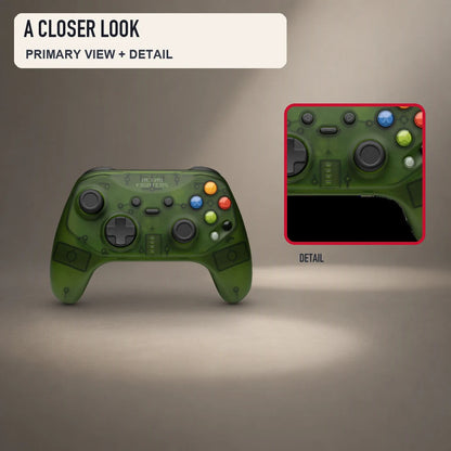 Primary and close detail views of Retro Fighters Hunter